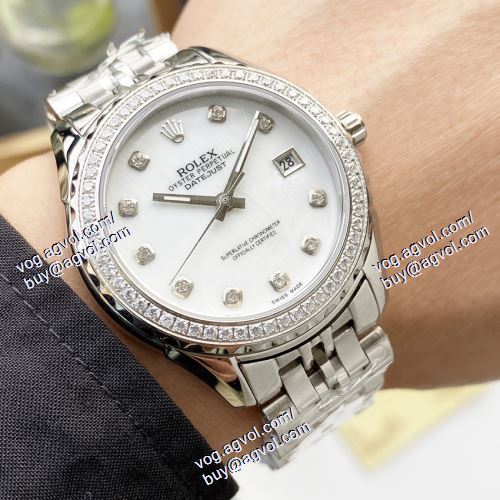ロレックス ROLEX 大人っぼい メンズ 腕時計 3色可選 2021春夏 ロレックス偽物ブランド 40*13mm 輸入CITIZEN機械 ミネラルガラス
