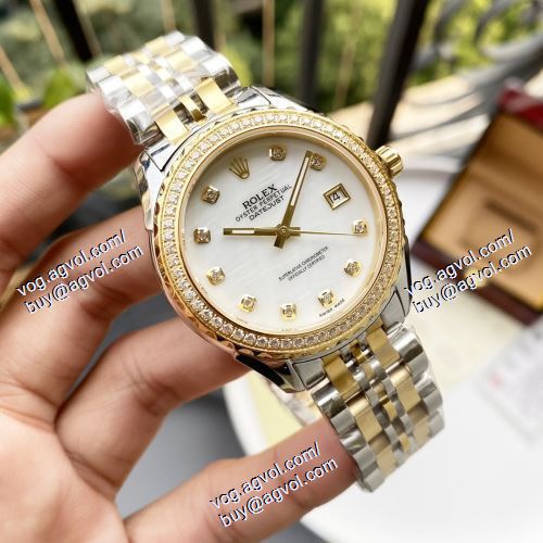 ロレックス ROLEX 大人っぼい メンズ 腕時計 3色可選 2021春夏 ロレックス偽物ブランド 40*13mm 輸入CITIZEN機械 ミネラルガラス