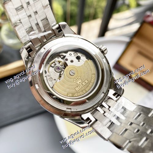 ロレックス ROLEX 大人っぼい メンズ 腕時計 3色可選 2021春夏 ロレックス偽物ブランド 40*13mm 輸入CITIZEN機械 ミネラルガラス