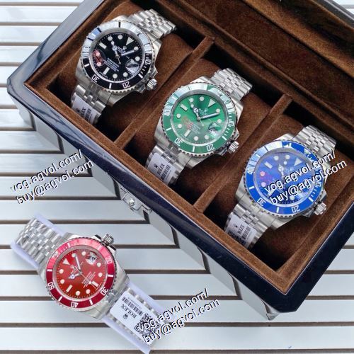 メンズ 腕時計 機械式 ロレックス ROLEX 2021春夏 魅力的 ロレックススーパーコピー 4色可選 40x13mm サファイヤクリスタル風防 