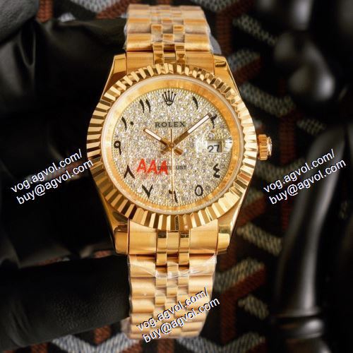 ロレックスブランドコピー ROLEX 機械式 お洒落に魅せる 2021春夏 男女兼用腕時計 2色可選 40mm  