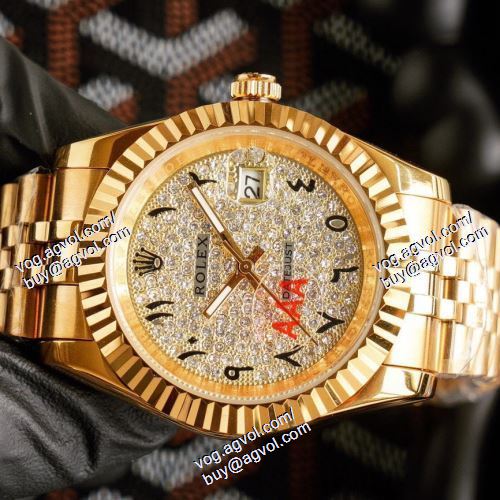 ロレックスブランドコピー ROLEX 機械式 お洒落に魅せる 2021春夏 男女兼用腕時計 2色可選 40mm  