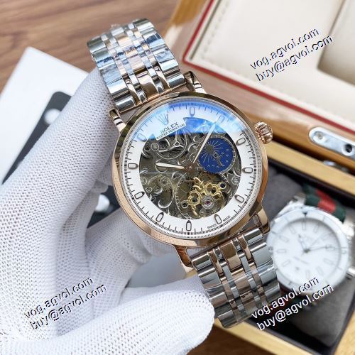 ショートパンツ 確定となる上品 2021春夏 透かし彫りムーブメント ロレックス ROLEX 42/12mm 男性用腕時計 多色選択可 ロレックススーパーコピー