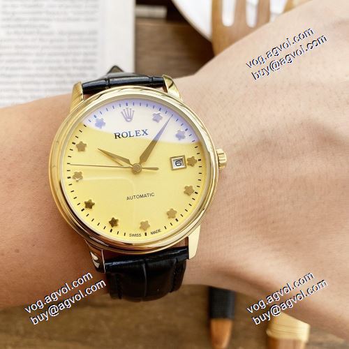 一番人気の新作はこれ 2021春夏 男性用腕時計 ロレックス ROLEX 40mm ロレックスコピー サファイヤクリスタル風防 2色可選
