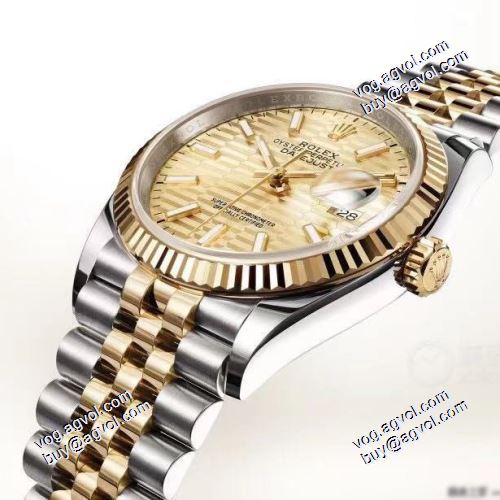 コーデ 知的なムードを演出 ロレックススーパーコピー デイトジャスト ロレックス ROLEX 41mm 男性用腕時計 2021春夏 輸入CITIZEN機械ムーブメント
