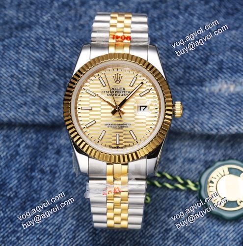 機能性も備えたアイテム 2021春夏 ロレックス ROLEX デイトジャスト男性用腕時計 輸入CITIZEN機械ムーブメント 41mm ロレックスブランドコピー