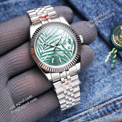 注目のアイテム 2021春夏 デイトジャスト ロレックスコピー ROLEX 男性用腕時計 機械式（自動巻き）