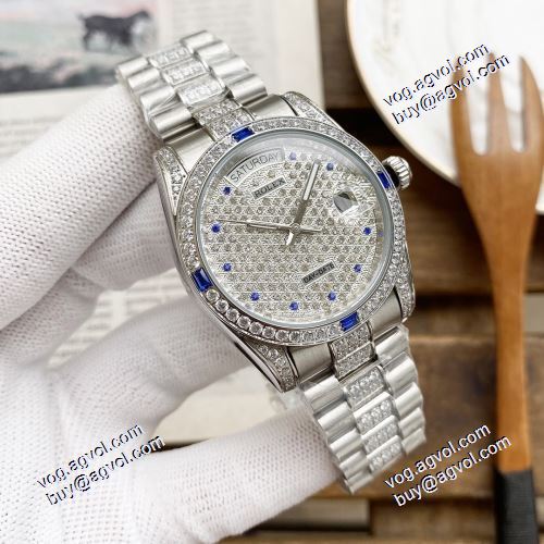 2021春夏 首胸ロゴ ロレックス ROLEX 36mm 女性用腕時計 機械式 3色可選 ROLEXブランド 偽物 通販
