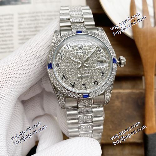 2021春夏 首胸ロゴ ロレックス ROLEX 36mm 女性用腕時計 機械式 3色可選 ROLEXブランド 偽物 通販