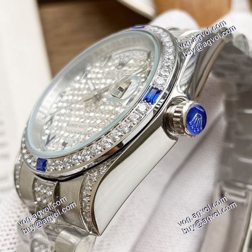 2021春夏 首胸ロゴ ロレックス ROLEX 36mm 女性用腕時計 機械式 3色可選 ROLEXブランド 偽物 通販