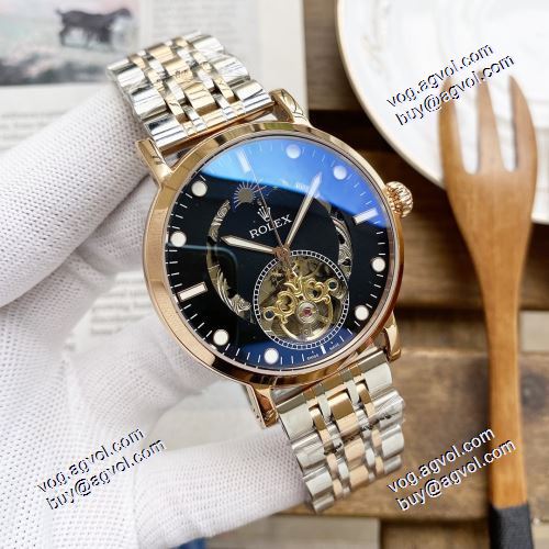 高級感ある 2021春夏 男性用腕時計 ロレックスブランド コピー ROLEX 機械式（自動巻き） 5色可選