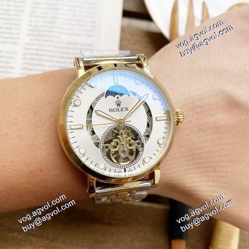 高級感ある 2021春夏 男性用腕時計 ロレックスブランド コピー ROLEX 機械式（自動巻き） 5色可選