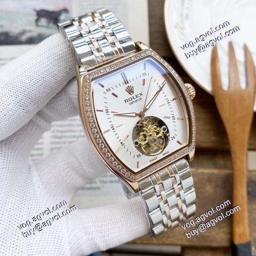 落ち着いた感覚 2021春夏 ロレックス ROLEX 男性用腕時計 機械式（自動巻き）ロレックスブランド 偽物 通販 5色可選