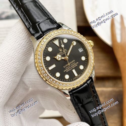 ロレックスコピーブランド 女性用腕時計 2021春夏 魅力的 ロレックス ROLEX 機械式（自動巻き） 3色可選