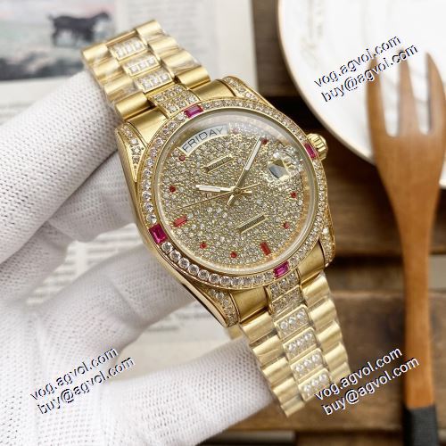2021春夏 ムダな装飾を排したデザイン ロレックス偽物ブランド 女性用腕時計 ロレックス ROLEX 機械式（自動巻き） 4色可選