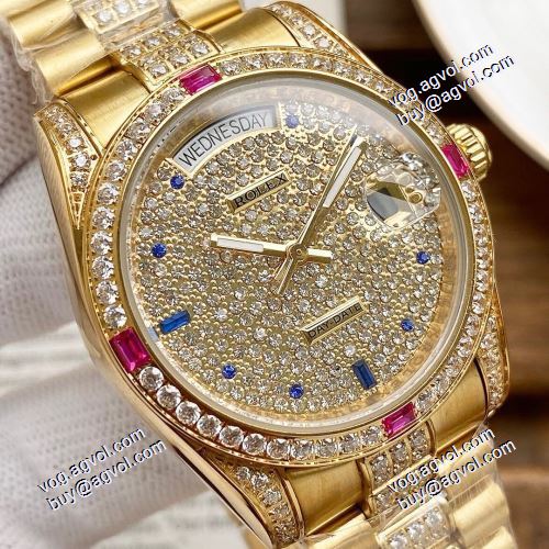 2021春夏 ムダな装飾を排したデザイン ロレックス偽物ブランド 女性用腕時計 ロレックス ROLEX 機械式（自動巻き） 4色可選