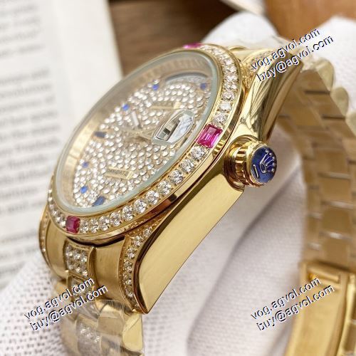 2021春夏 ムダな装飾を排したデザイン ロレックス偽物ブランド 女性用腕時計 ロレックス ROLEX 機械式（自動巻き） 4色可選