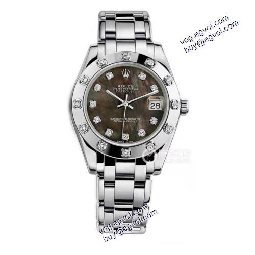 機械式 2021秋冬 黒文字盤  ロレックスコピー ロレックス ROLEX ステンレス 日本製クオーツ ミネラルガラス カレンダー機能付き