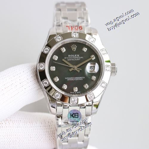 機械式 2021秋冬 黒文字盤  ロレックスコピー ロレックス ROLEX ステンレス 日本製クオーツ ミネラルガラス カレンダー機能付き
