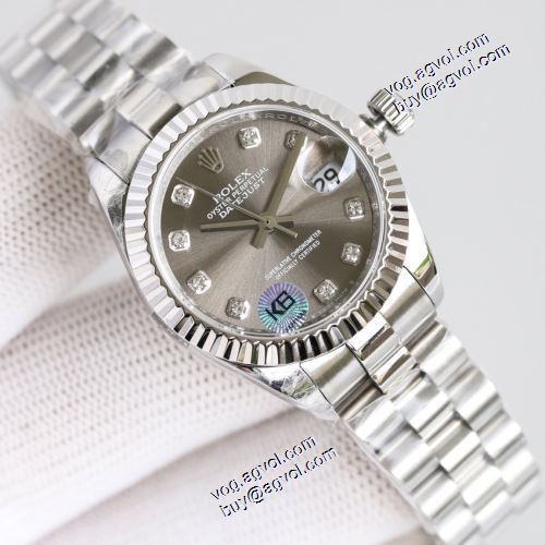 上級水晶ガラス 2021秋冬 多色選択可 女性用腕時計 ロレックス ROLEX 自動巻き 煌びやかな仕上がり ダイヤ付き時計ケース 機械式（自動巻き）ムーブメント