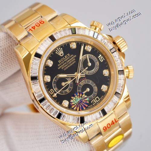 ステンレス スイス輸入クオーツムーブメント ビッグフェイス 2021秋冬 6針クロノグラフ 3色可選 ロレックス ROLEX 男性用腕時計 ミネラルガラス