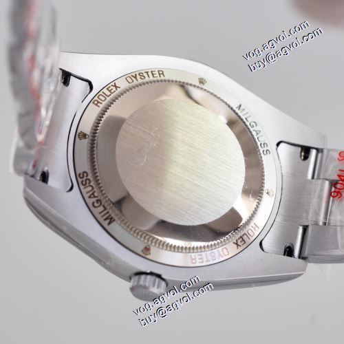 風合いが出る 2色可選 ロレックスコピーブランド ステンレス 2021秋冬 ミディアムフェイス ロレックス ROLEX 进口西铁城机械 男性用腕時計 ミネラルガラス
