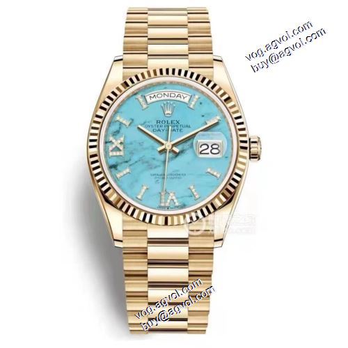メッキ18K金 日付表示 2021秋冬 ロレックス ROLEX 男性用腕時計 生活防水 コーティングガラス 輸入機械式（自動巻き）ムーブメント