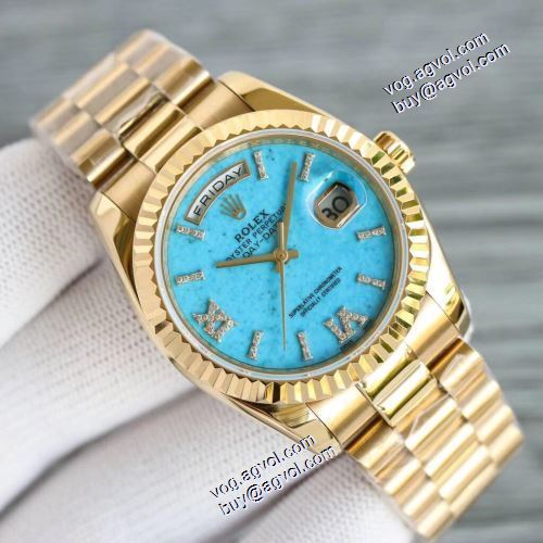 メッキ18K金 日付表示 2021秋冬 ロレックス ROLEX 男性用腕時計 生活防水 コーティングガラス 輸入機械式（自動巻き）ムーブメント
