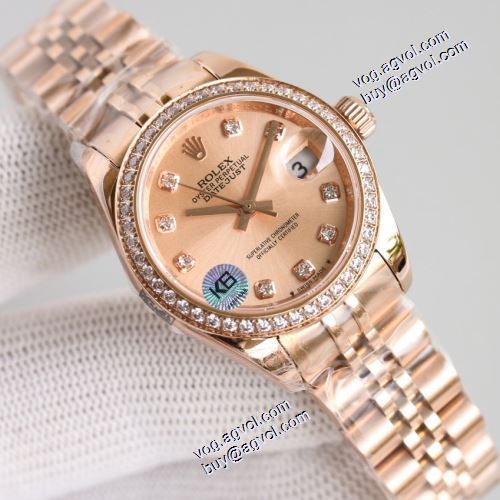 日付表示 お買取より三年保証 2021秋冬 上級全自動フライホイール機械 ロレックス ROLEX 4色可選 女性用腕時計 ステンレス サファイヤクリスタル風防