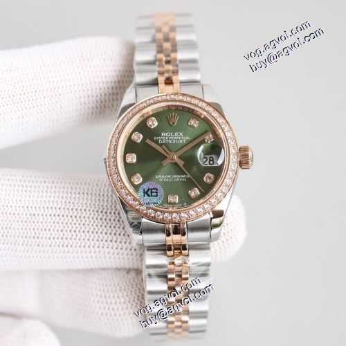 日付表示 お買取より三年保証 2021秋冬 上級全自動フライホイール機械 ロレックス ROLEX 4色可選 女性用腕時計 ステンレス サファイヤクリスタル風防