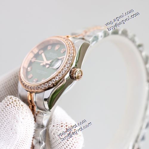 日付表示 お買取より三年保証 2021秋冬 上級全自動フライホイール機械 ロレックス ROLEX 4色可選 女性用腕時計 ステンレス サファイヤクリスタル風防