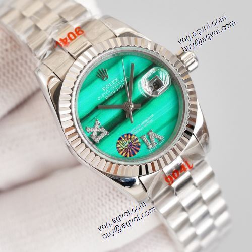 高級感ある カレンダー機能付き 2021秋冬 ステンレス ロレックス ROLEX 女性用腕時計 ロレックスブランド 偽物 通販 サファイヤクリスタル風防