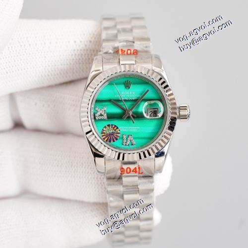 高級感ある カレンダー機能付き 2021秋冬 ステンレス ロレックス ROLEX 女性用腕時計 ロレックスブランド 偽物 通販 サファイヤクリスタル風防