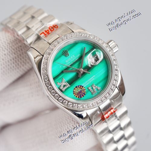 高級感ある カレンダー機能付き 2021秋冬 ステンレス ロレックス ROLEX 女性用腕時計 ロレックスブランド 偽物 通販 サファイヤクリスタル風防
