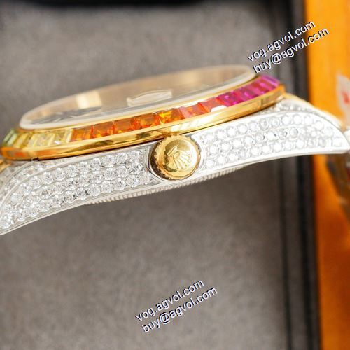 摩擦に強い鉱物質鏡面 2021秋冬 3色可選 お買取より三年保証 ロレックス ROLEX ダイヤベゼル 上級全自動フライホイール機械 ロレックス偽物ブランド 男性用腕時計