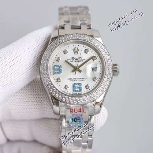 輸入機械式（自動巻き）ムーブメント 女性用腕時計 2021秋冬 ロレックス ROLEX セール中 サファイヤクリスタル風防 ステンレス ロレックススーパーコピー 激安