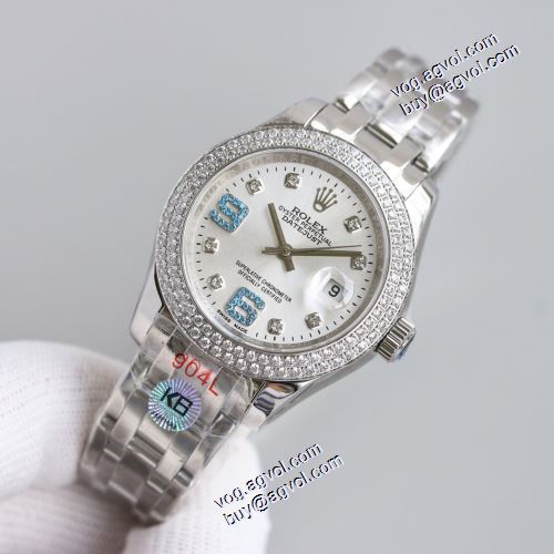 輸入機械式（自動巻き）ムーブメント 女性用腕時計 2021秋冬 ロレックス ROLEX セール中 サファイヤクリスタル風防 ステンレス ロレックススーパーコピー 激安