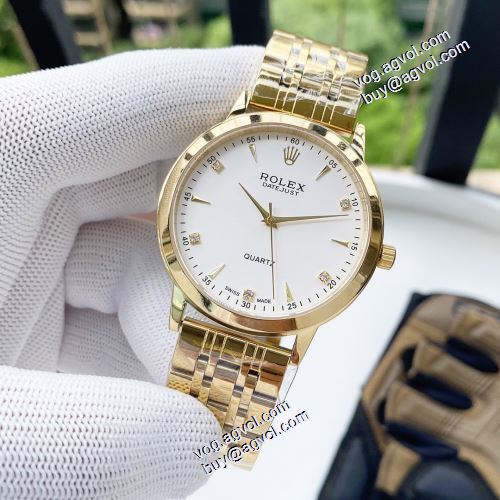 摩擦に強い鉱物質鏡面 ロレックスブランド コピー 2021秋冬 ロレックス ROLEX 恋人腕時計 6色可選 上級全自動フライホイール機械 ステンレス 煌びやかな仕上がり