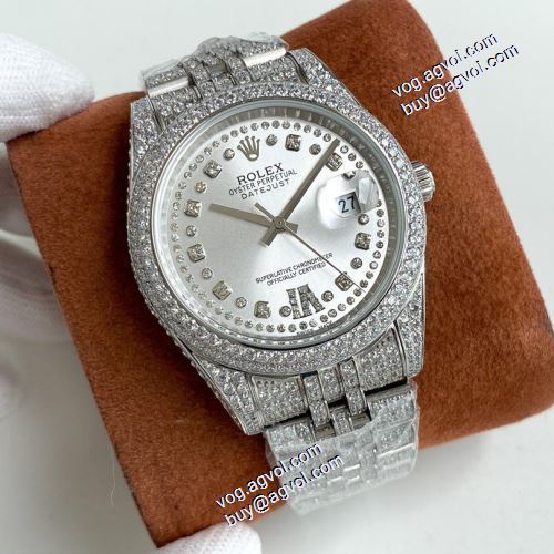 上品な輝きを放つ形 日本輸入クオーツムーブメント クロノグラフ 12ポイントダイヤ 2021秋冬 ロレックス ROLEX 男性用腕時計 多色選択可 ダイヤ付き時計ケース