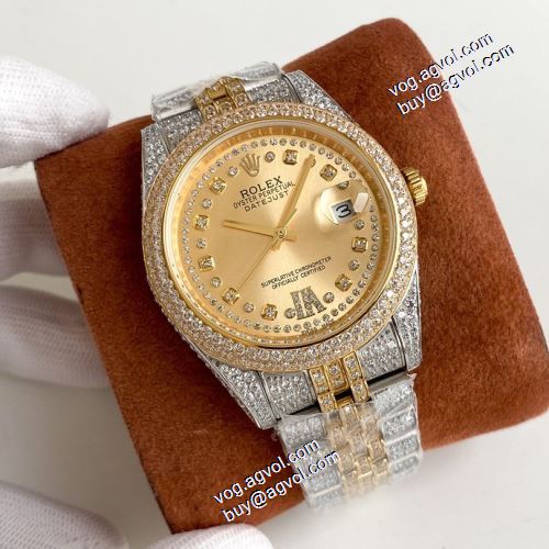上品な輝きを放つ形 日本輸入クオーツムーブメント クロノグラフ 12ポイントダイヤ 2021秋冬 ロレックス ROLEX 男性用腕時計 多色選択可 ダイヤ付き時計ケース