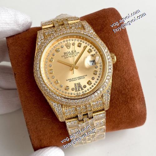 上品な輝きを放つ形 日本輸入クオーツムーブメント クロノグラフ 12ポイントダイヤ 2021秋冬 ロレックス ROLEX 男性用腕時計 多色選択可 ダイヤ付き時計ケース
