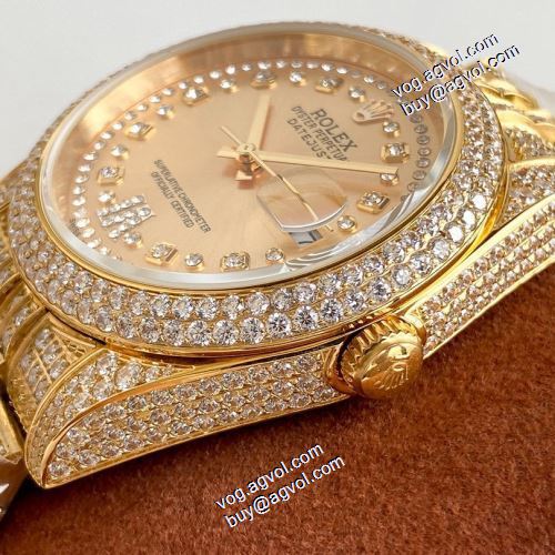 上品な輝きを放つ形 日本輸入クオーツムーブメント クロノグラフ 12ポイントダイヤ 2021秋冬 ロレックス ROLEX 男性用腕時計 多色選択可 ダイヤ付き時計ケース
