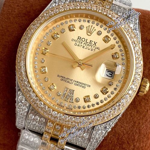 上品な輝きを放つ形 日本輸入クオーツムーブメント クロノグラフ 12ポイントダイヤ 2021秋冬 ロレックス ROLEX 男性用腕時計 多色選択可 ダイヤ付き時計ケース
