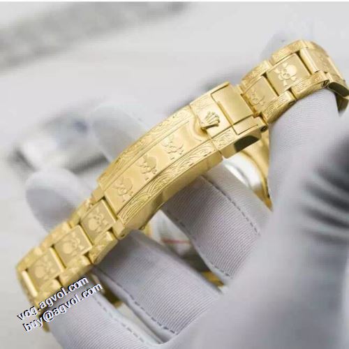 2021秋冬 ロレックス ROLEX 人気新品★超特価★ メッキ18K金 ロレックスコピー 上級水晶ガラス  限定セール