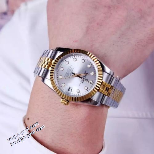 2色可選 ロレックススーパーコピー 激安 綺麗に決まるフォルム！2021秋冬 ロレックス ROLEX ステンレス 自動巻き カレンダー機能付き
