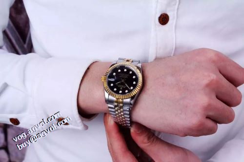 2色可選 ロレックススーパーコピー 激安 綺麗に決まるフォルム！2021秋冬 ロレックス ROLEX ステンレス 自動巻き カレンダー機能付き