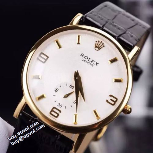 レザー ベルト ロレックスブランドスーパーコピー 個性的 2021秋冬 ロレックス ROLEX 手巻き 4色可選