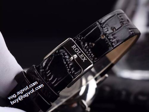 レザー ベルト ロレックスブランドスーパーコピー 個性的 2021秋冬 ロレックス ROLEX 手巻き 4色可選