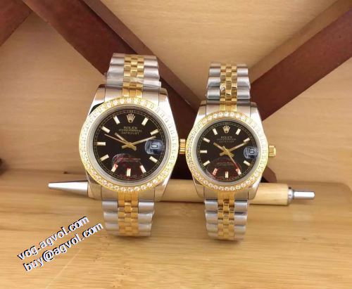 2021秋冬 ロレックス ROLEX 先行販売 多色選択可 ロレックススーパーコピー 恋人腕時計 ステンレス 日付表示