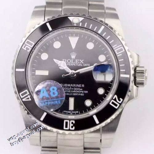 2021秋冬 ロレックス ROLEX 上級水晶ガラス 風合いが出る ロレックススーパーコピー 激安 2色可選 ステンレス 日付表示